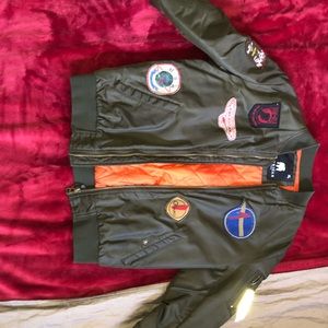 Kids Flight Bomber Jacket